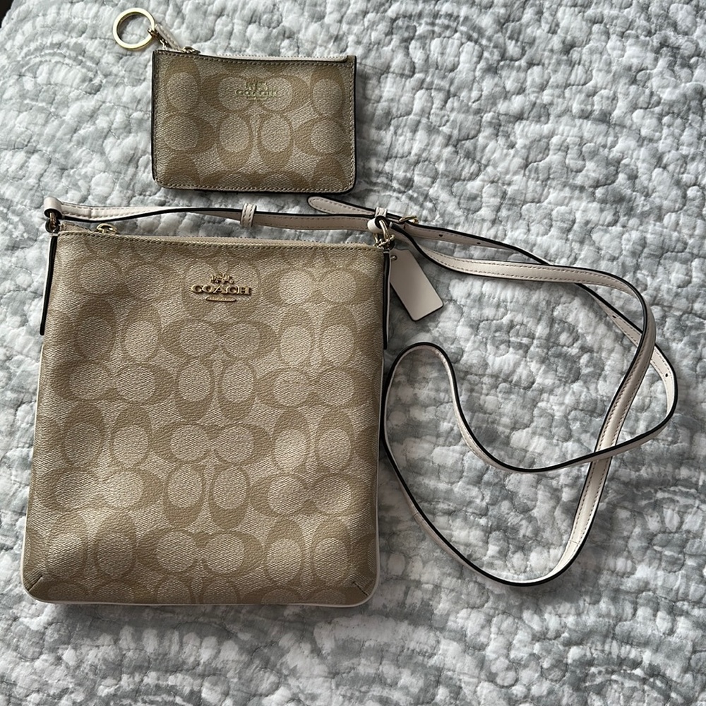 Coach Crossbody and wallet set